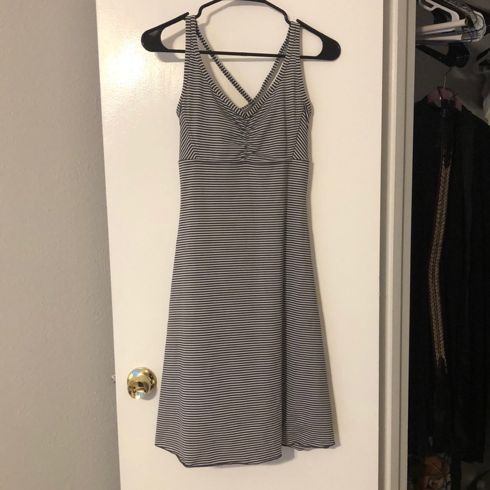 XS Prana Crossback Striped Summer dress